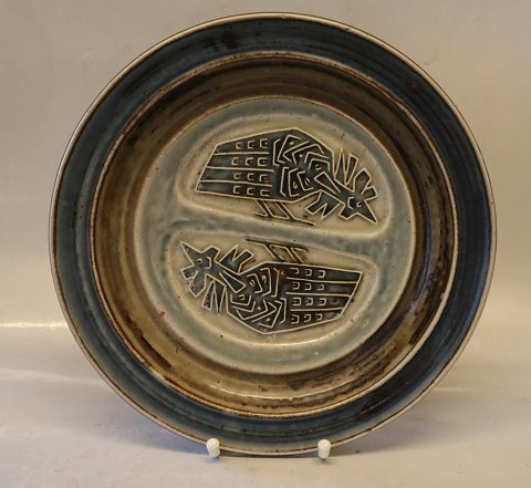 21847 Kgl. Bordskål 26 cm August 1961 Jørgen Mogensen JM Kongelig Dansk Stentøj